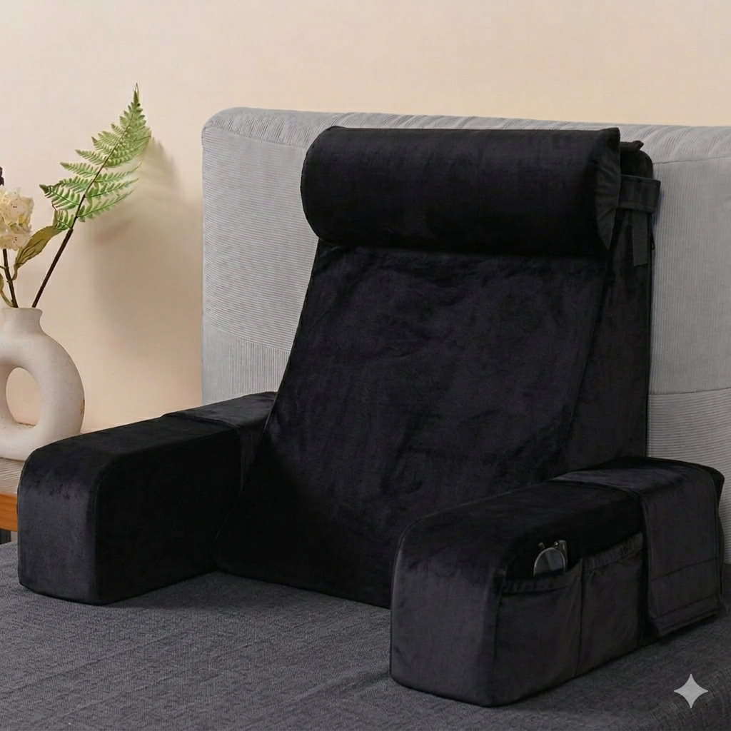 Reading Pillow / Black