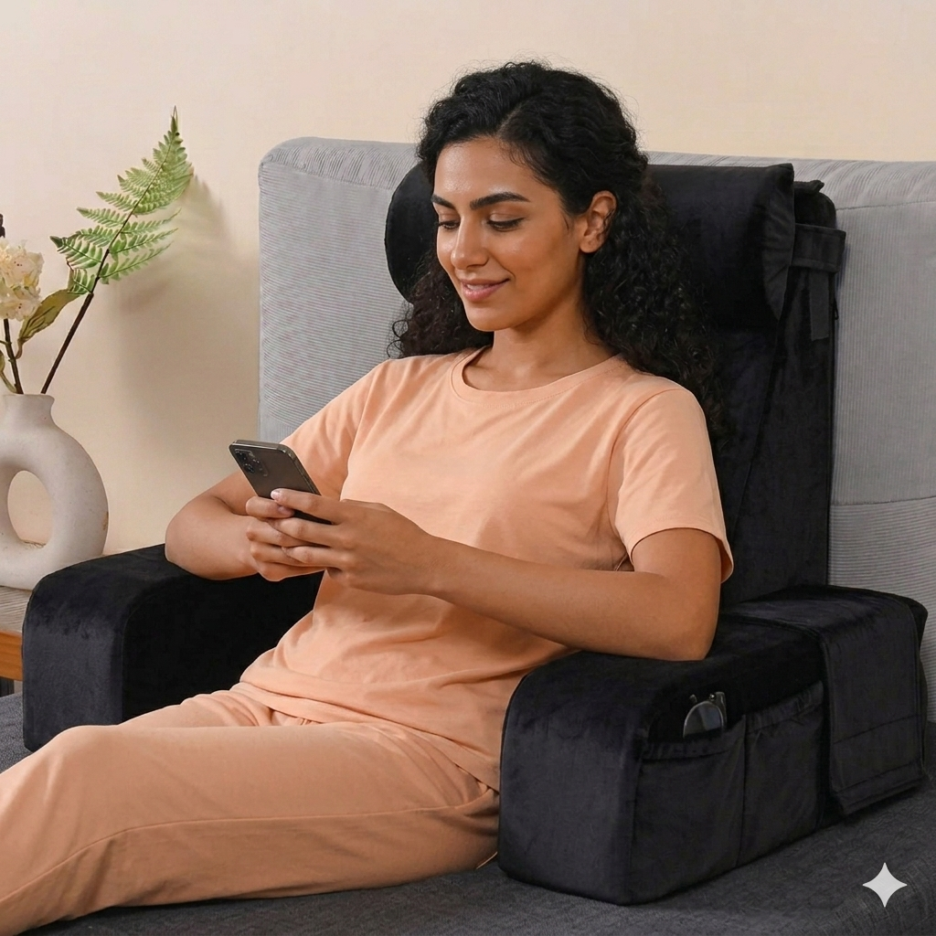 Reading Pillow / Black