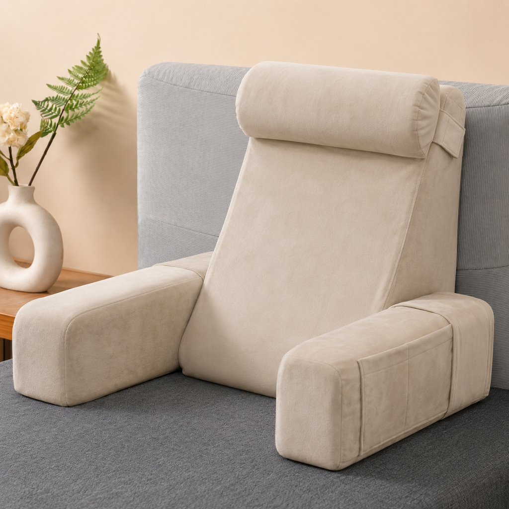 Reading Pillow / Beige