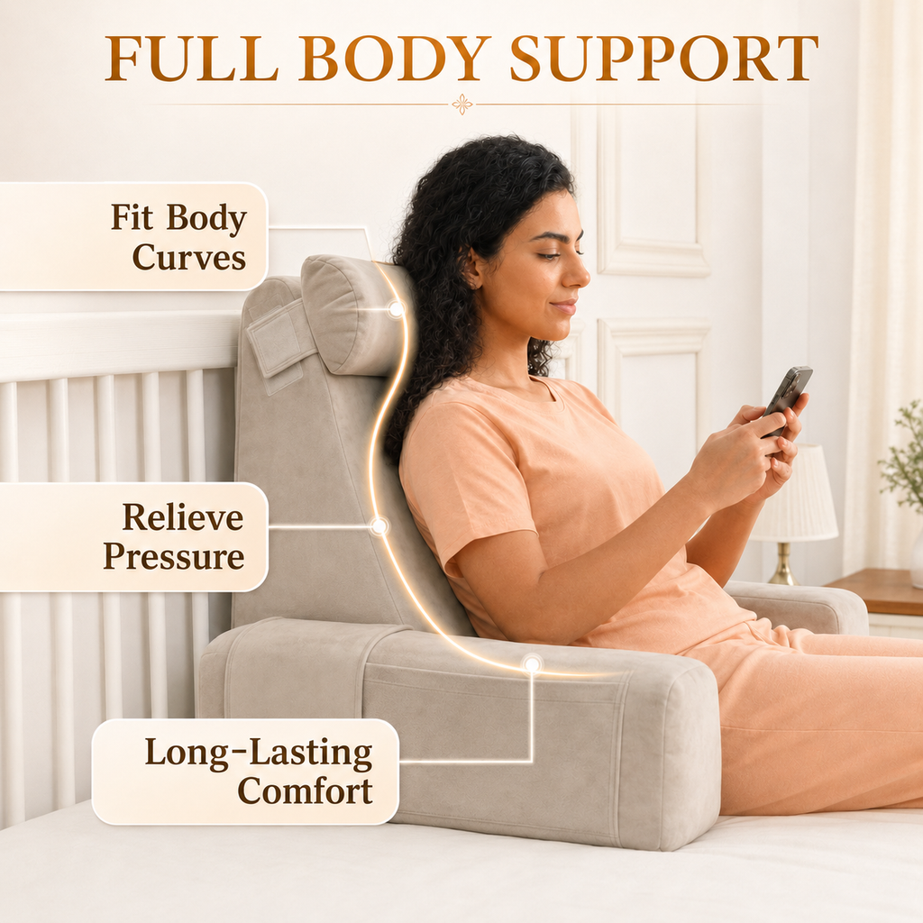 Reading Pillow / Beige